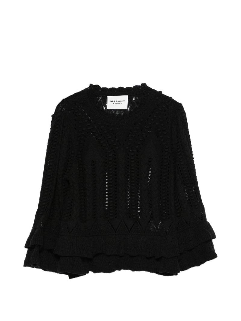 Norma ruffled sweater 1