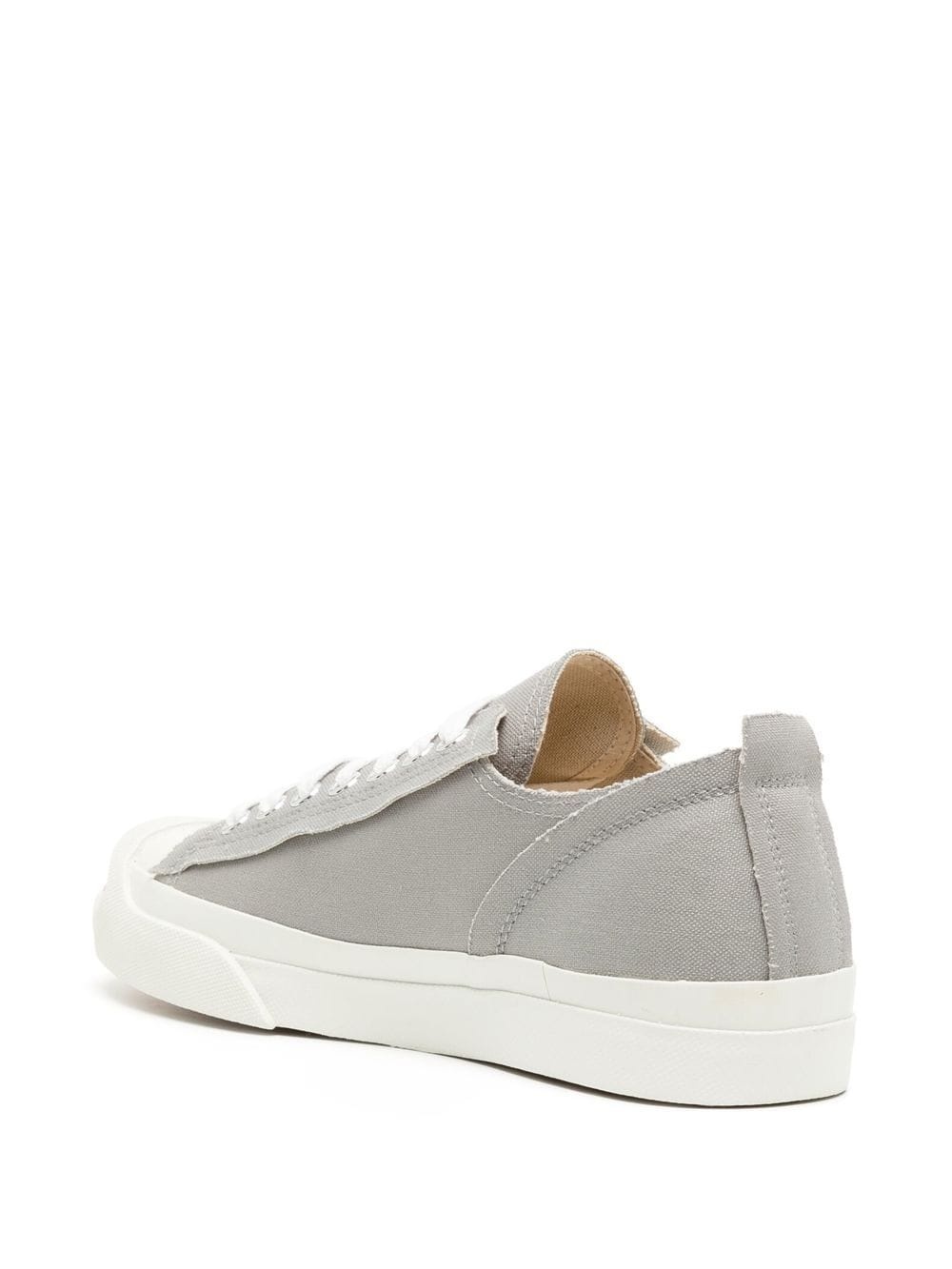 logo-print low-top sneakers - 3
