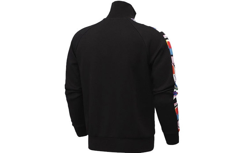 PUMA PUMA T7 캐주얼 스포츠 슬림 맞는 스탠드 칼라 재킷 블랙 531290-01 outlook