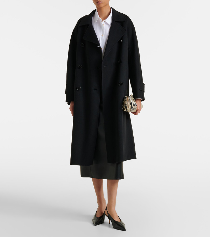 'S Max Mara Double-breasted virgin wool coat outlook