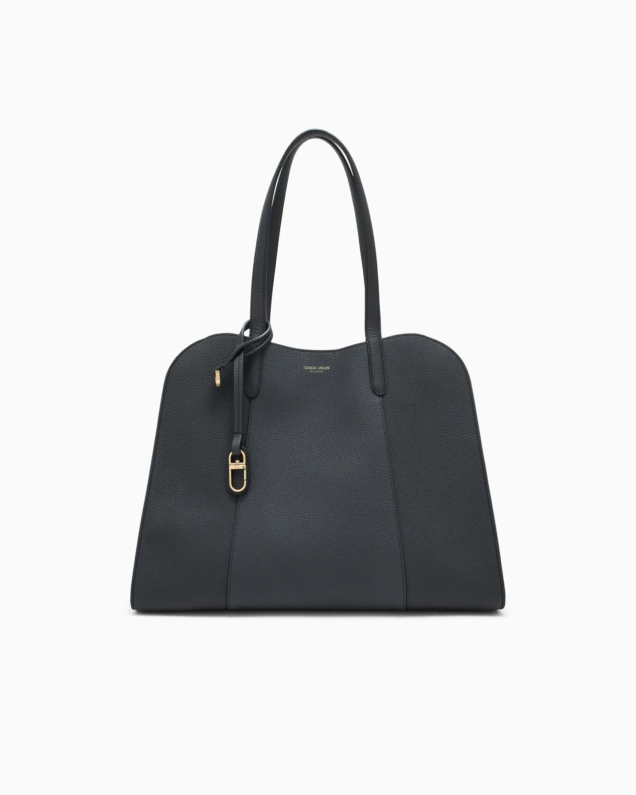 SHOULDER BAG IN GRAINED LEATHER - 1