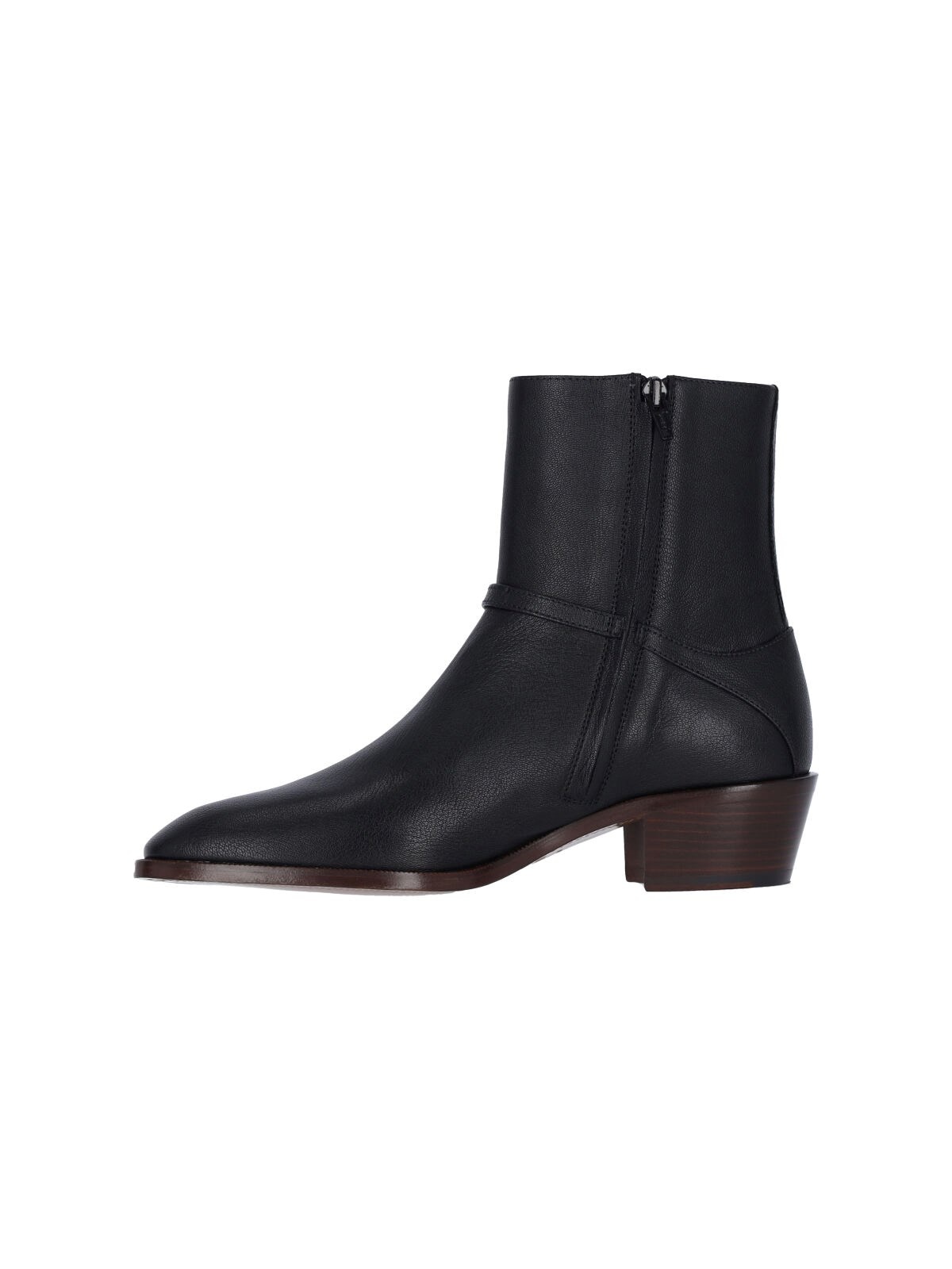 'PAT' KID ANKLE BOOTS - 3