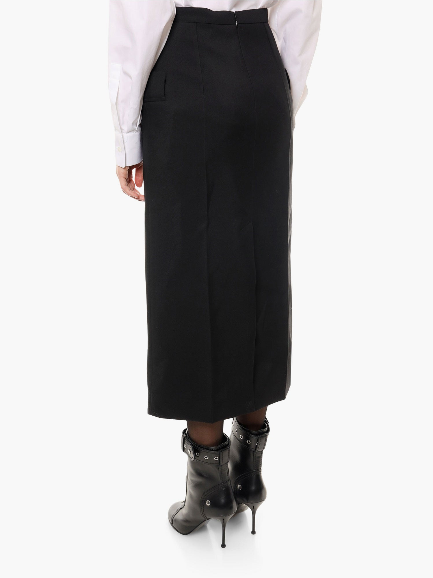 Certified Wool Upside-Down Skirt - 4