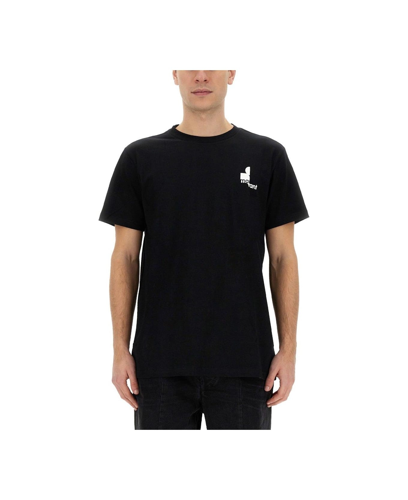 Logo-printed Crewneck T-shirt - 1