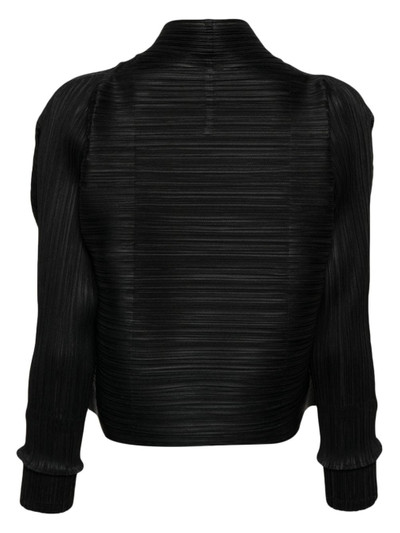 Pleats Please Issey Miyake Thicker Bounce cropped jacket outlook
