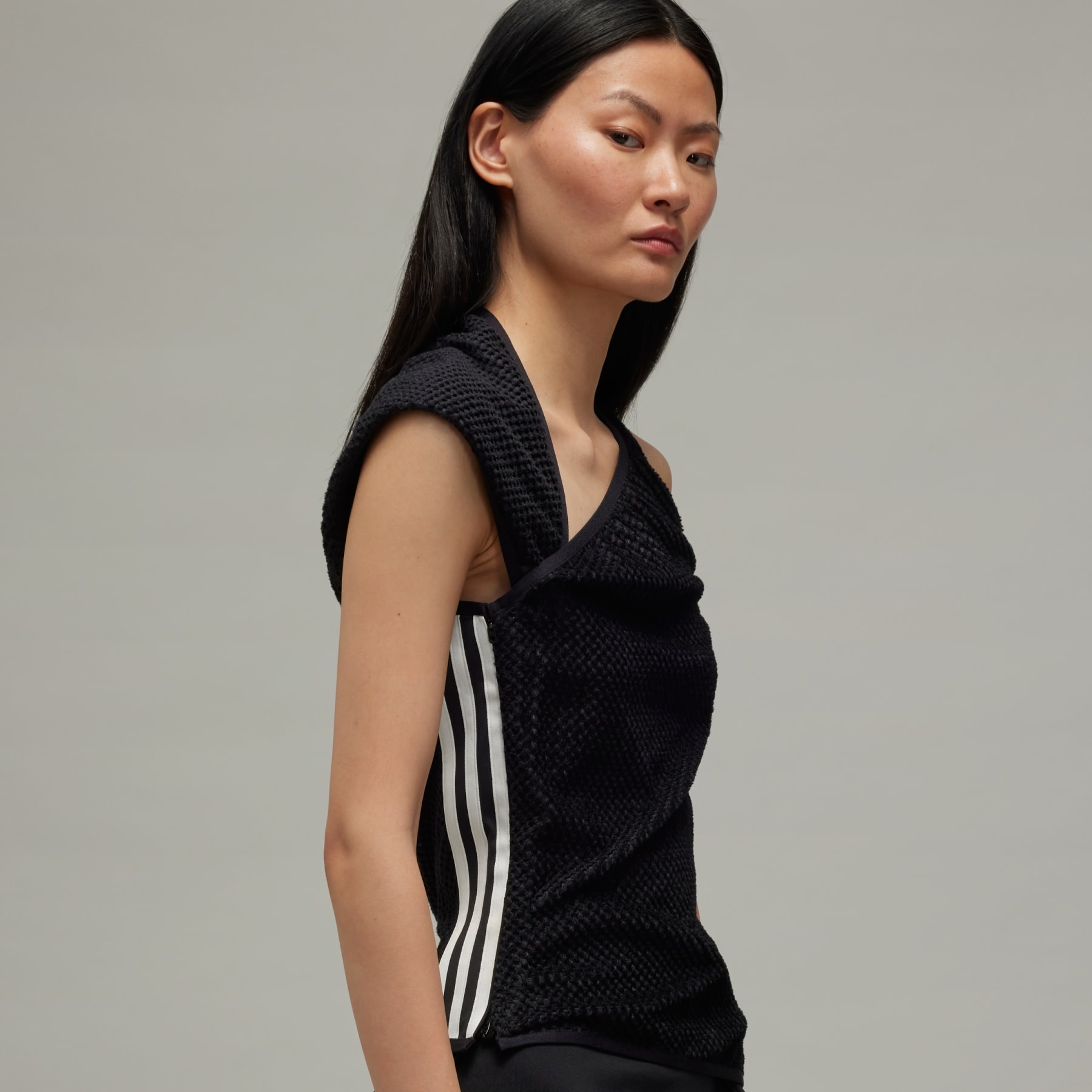 Y-3 Waffle Warp Knit Top - 8