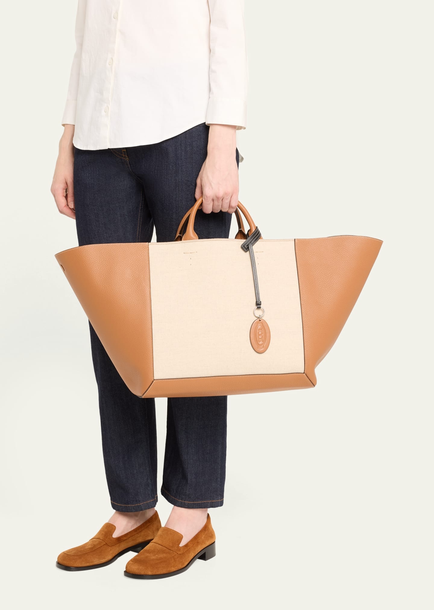 Grande Canvas Shopping Tote Bag - 2