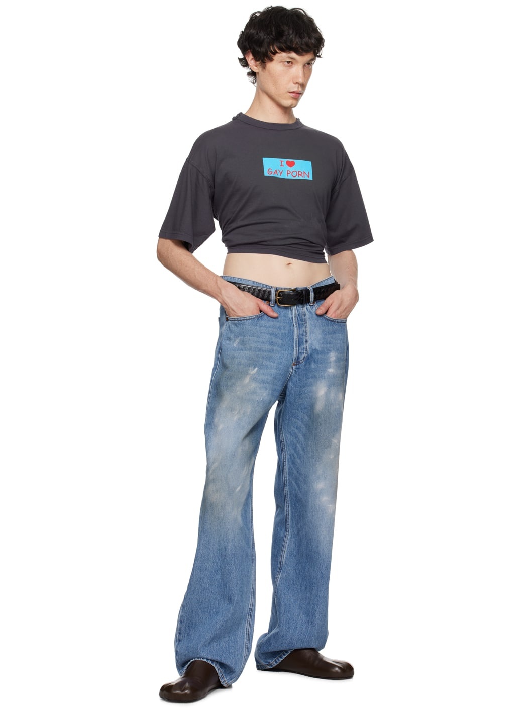 Blue Cantiere Flattone Jeans - 4