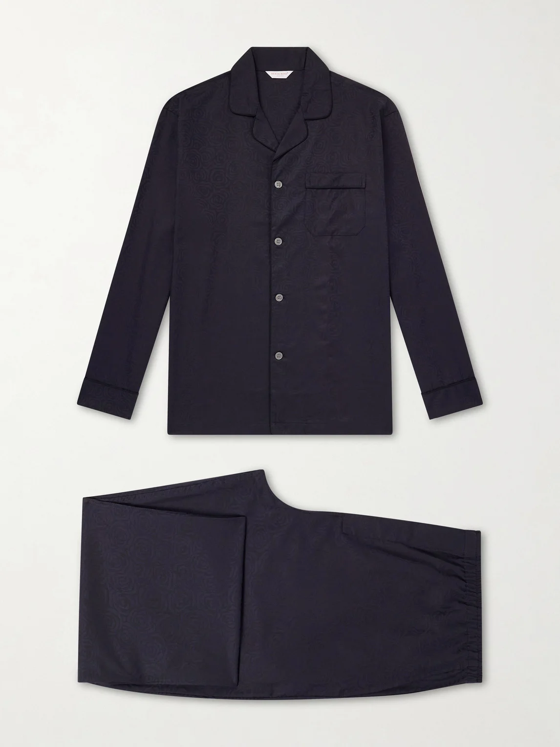 Paris 17 Cotton-Poplin Pyjama Set - 1