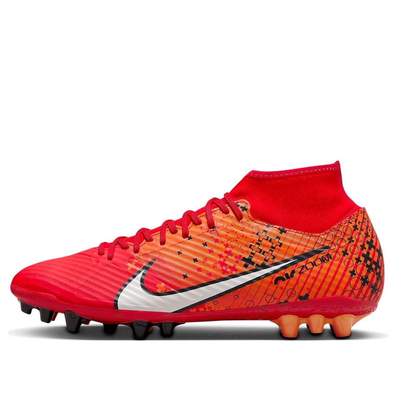 Nike Nike Mercurial Superfly 9 Academy Dream Speed AG High Top Soccer Cleats Red FD1158 600 REVERSIBLE