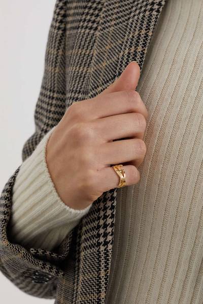 SAINT LAURENT Gold-tone ring outlook