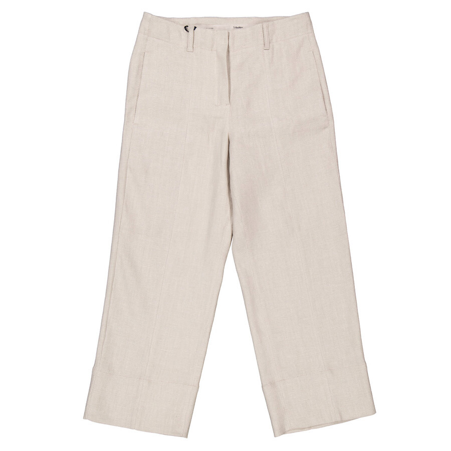Max Mara Cadice Straight Leg Pants, Brand Size 40 ( US Size 6 ) - 5