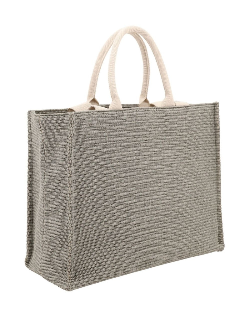 Marni logo-embroidered tote bag outlook