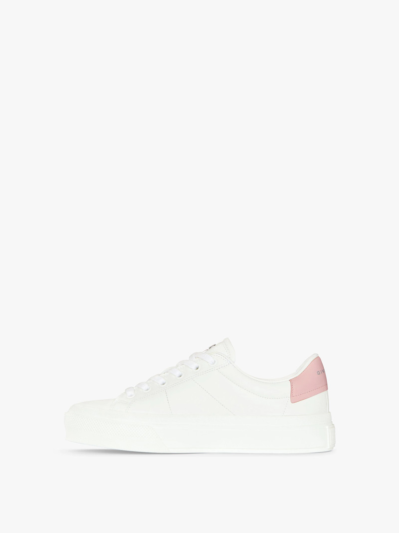 Givenchy CITY SPORT SNEAKERS IN LEATHER outlook