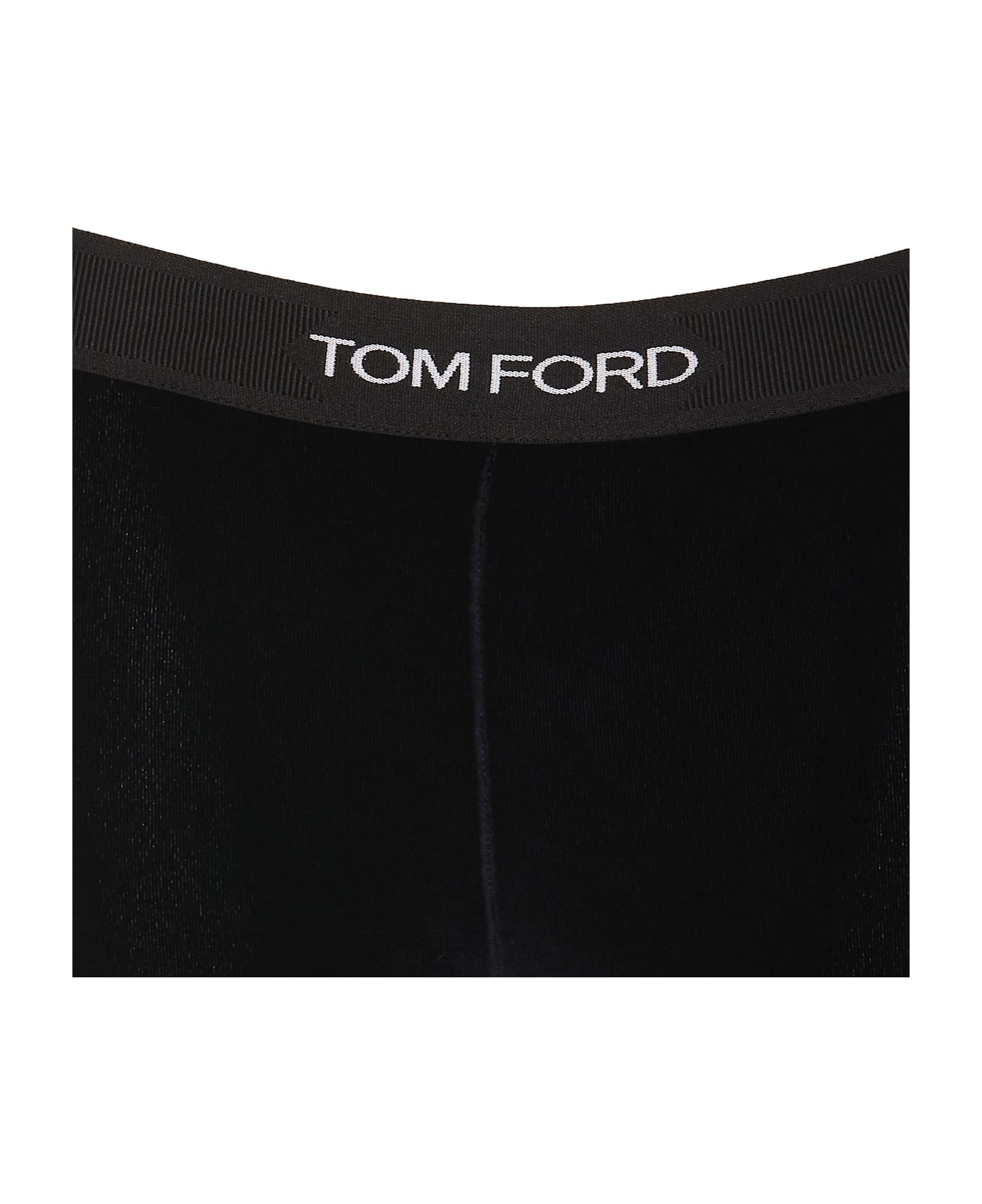 Logo Velvet Pants - 4