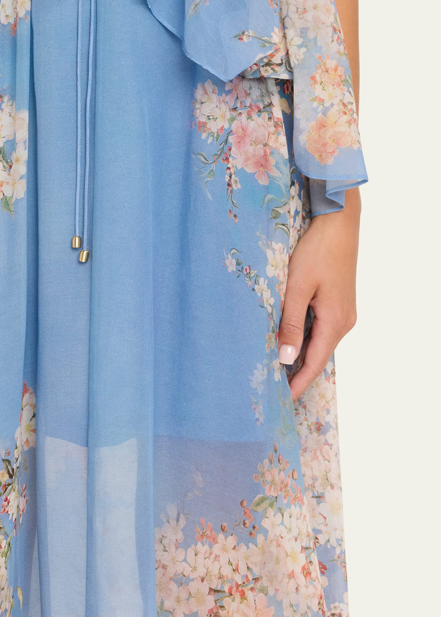Cascadian Tiered Maxi Dress - 5