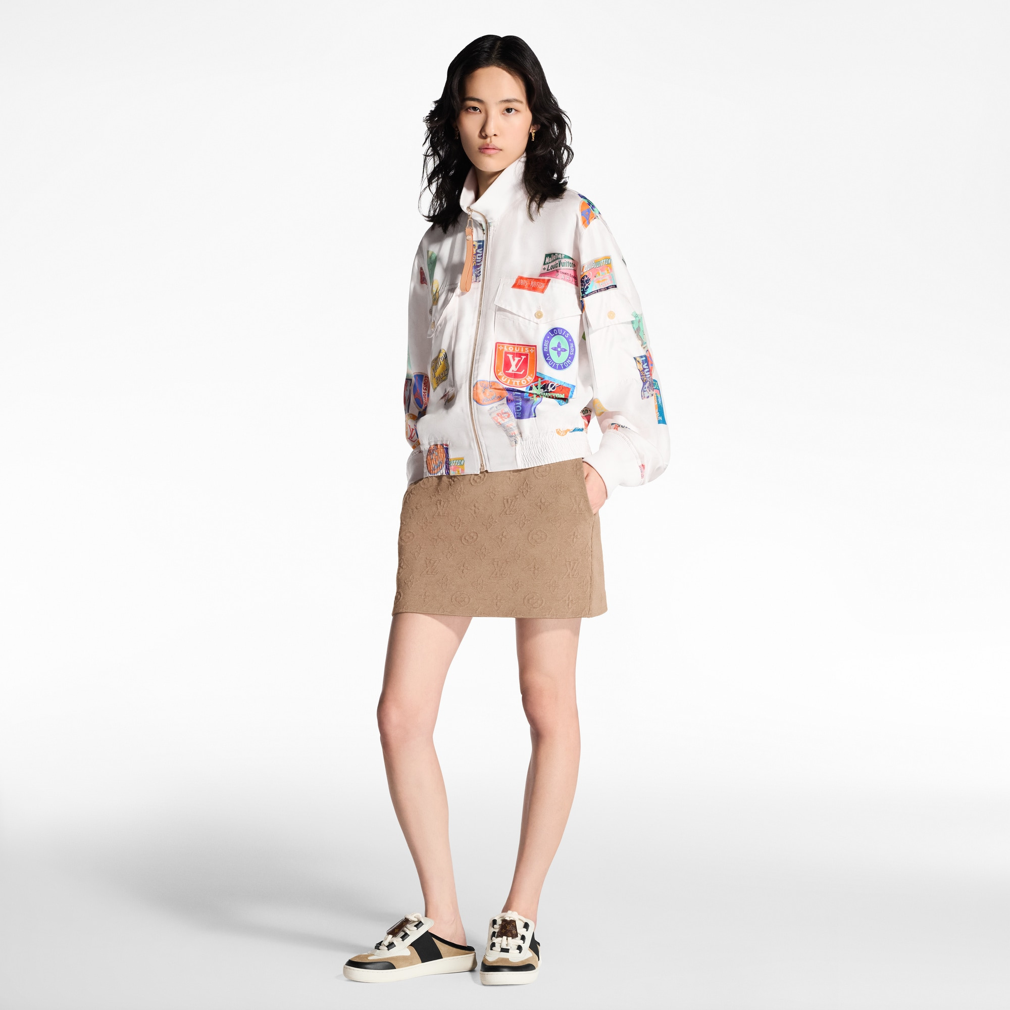 Travel Patch Bomber Jacket - 4