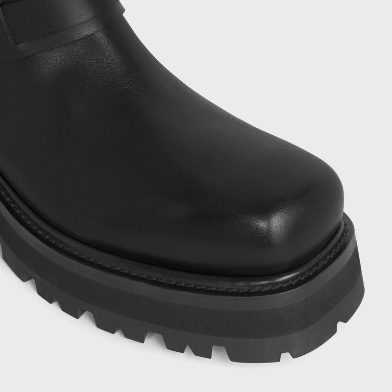 CELINE BIKER CHELSEA BOOTS in CALFSKIN 4