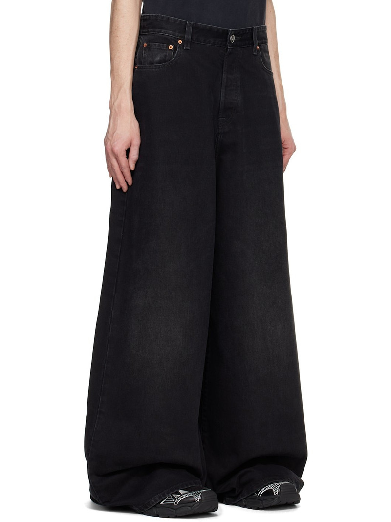 Black Oversized Baggy Jeans 2