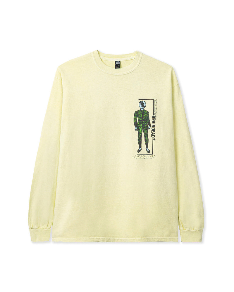 Evaluate Long Sleeve Tee - Lemon - 1