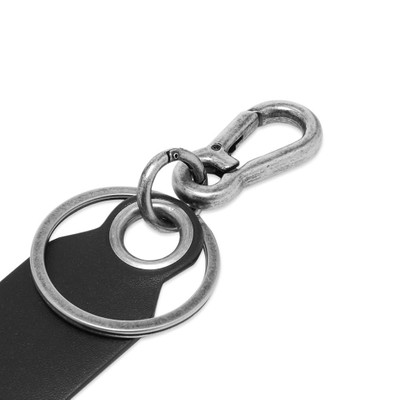 Palm Angels Palm Angels Leather Logo Keyring outlook