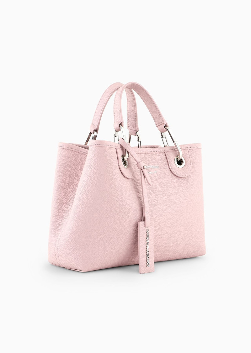 EMPORIO ARMANI Small MyEA shopper bag with deer print outlook