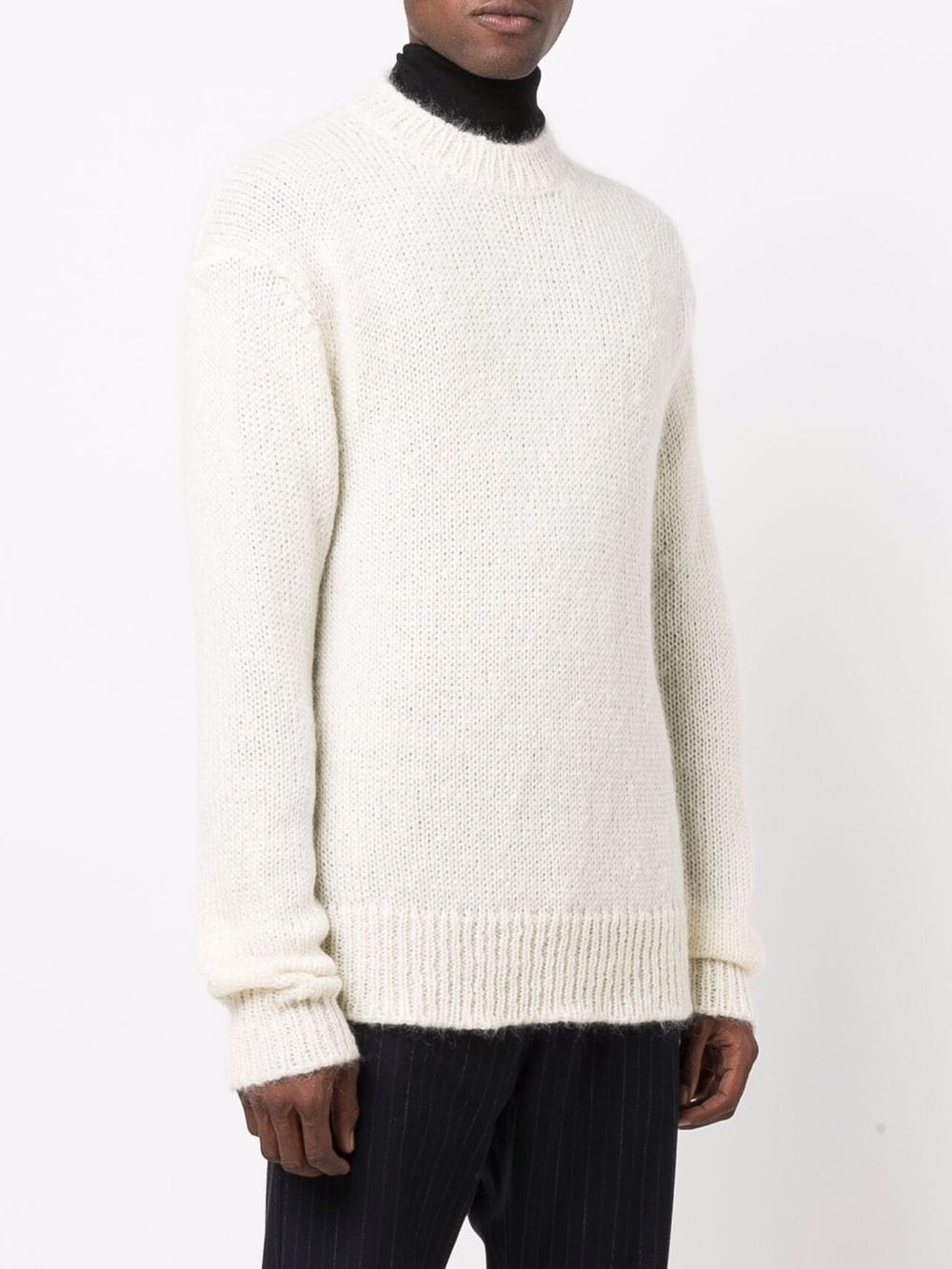 crewneck mohair-wool jumper - 3