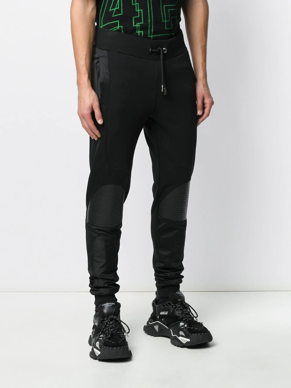 drawstring track trousers - 3