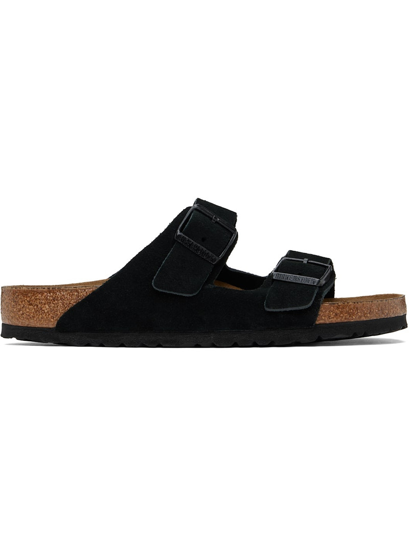 검정 정규적인 Arizona 연약한 Footbed 샌들 - 1