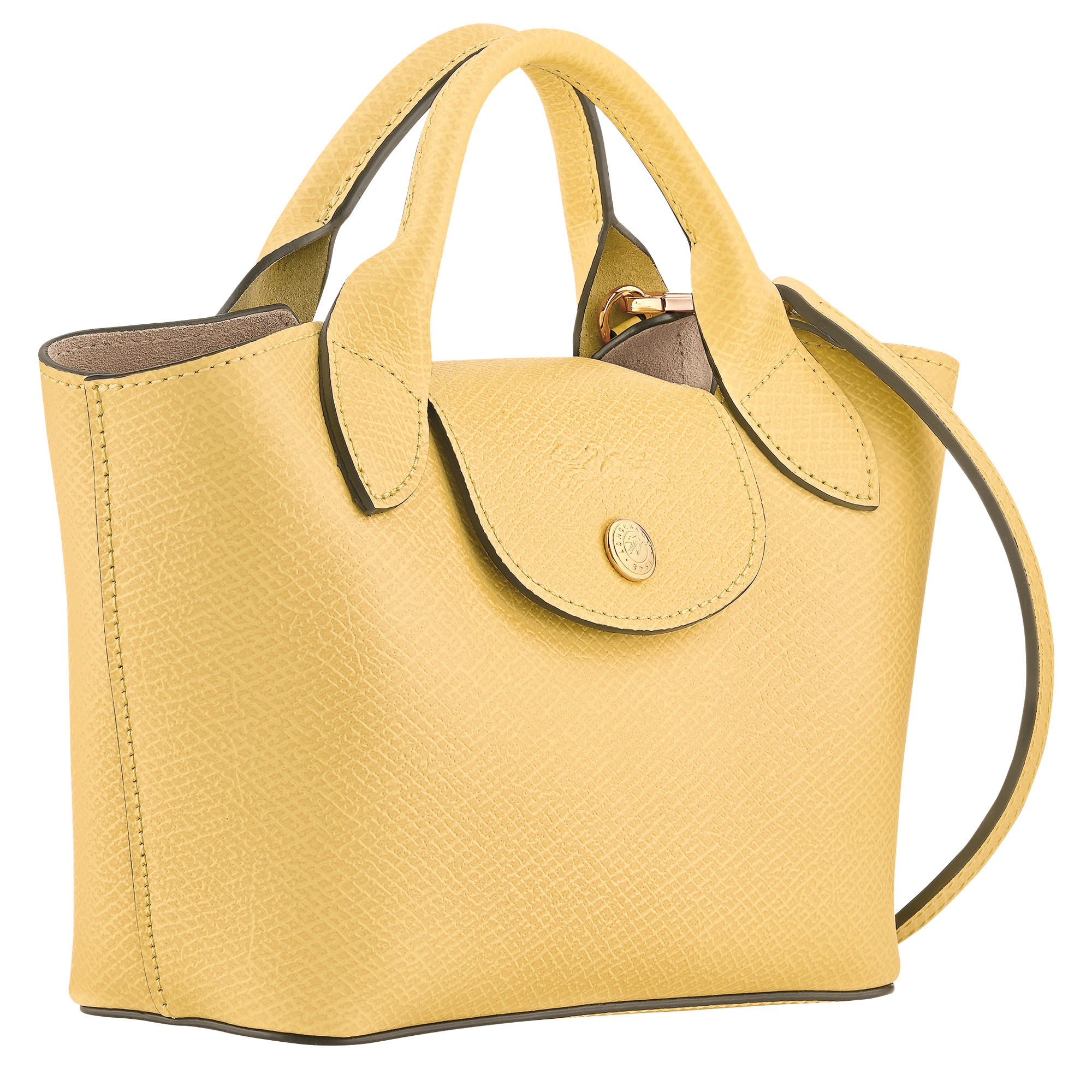 Épure Tote bag Yellow Chick - Leather - 3