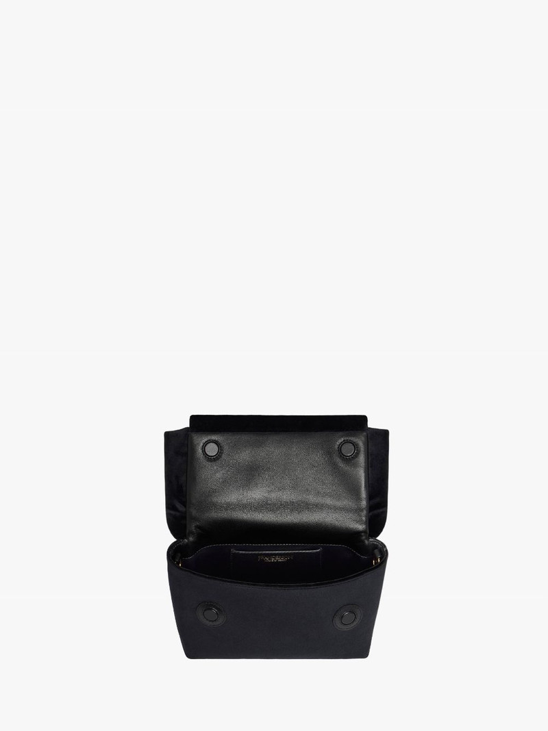 MEDIUM TWISTER - VELVET TOP HANDLE BAG 3