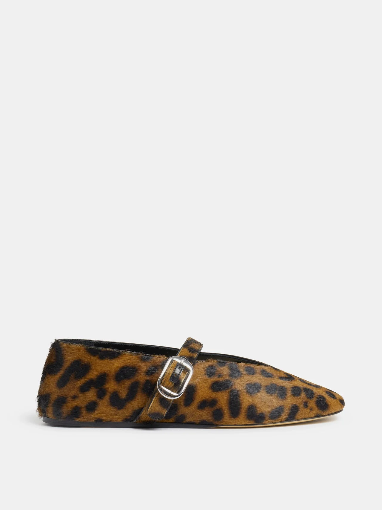 Stella Slipper / Leopard Calf Hair - 1