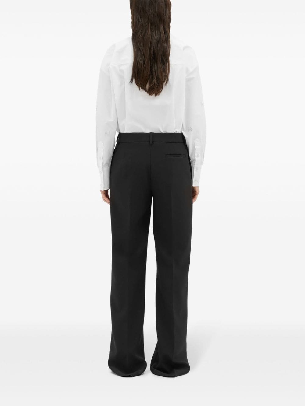 high-waist tailored trousers - 4