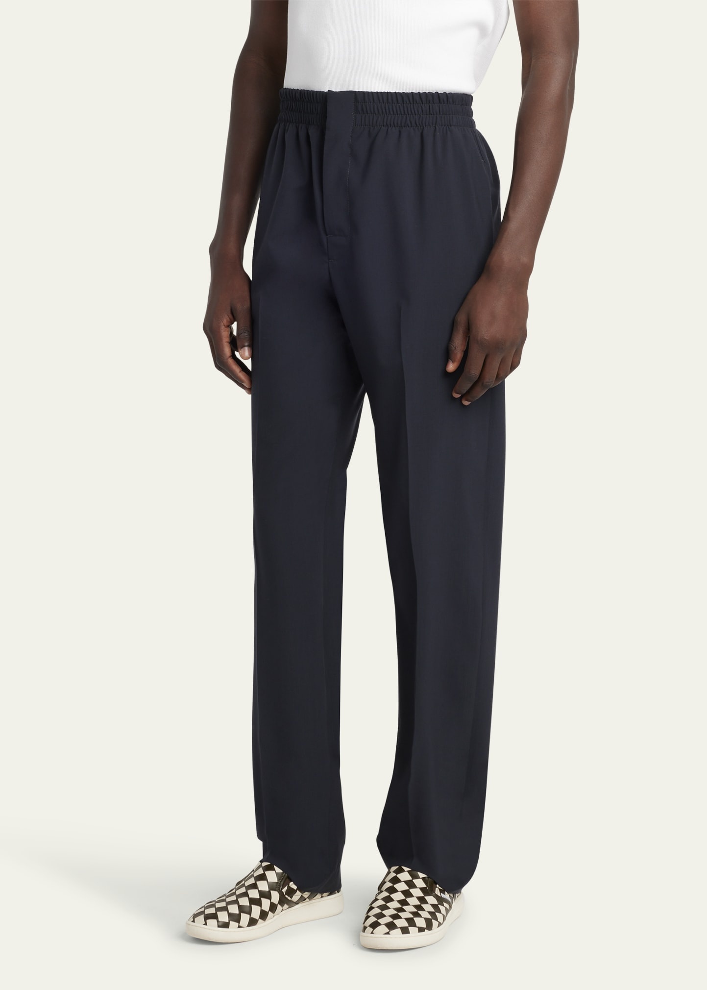 Men's Fine Wool Trousers - 4