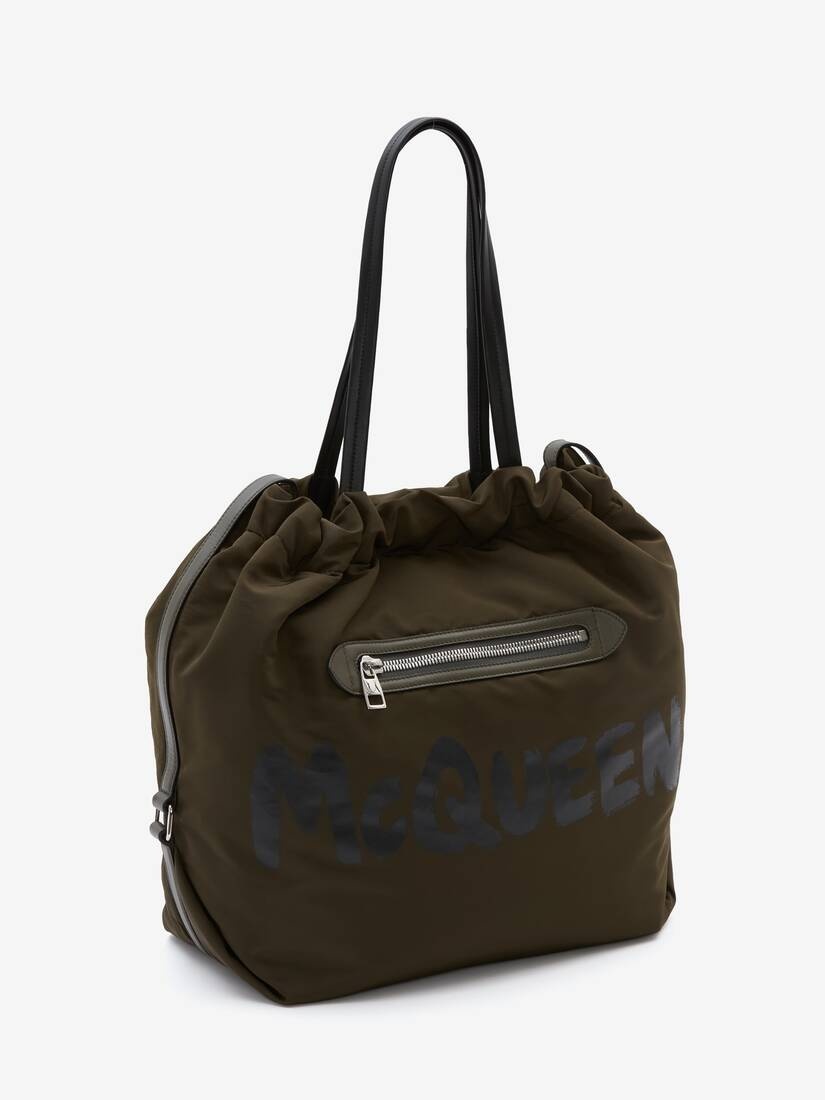 The Bundle Tote in Khaki - 2