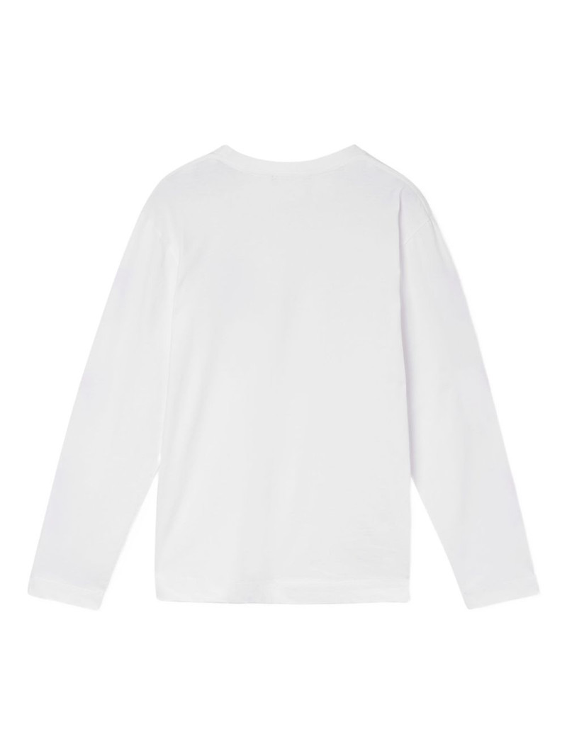 Simone Rocha bow-print T-shirt outlook