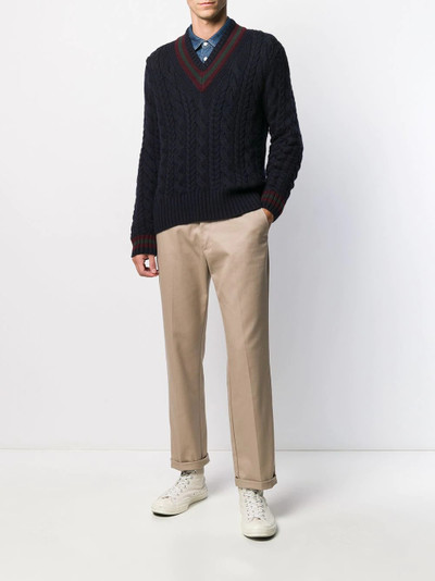 Ralph Lauren cable knit jumper outlook