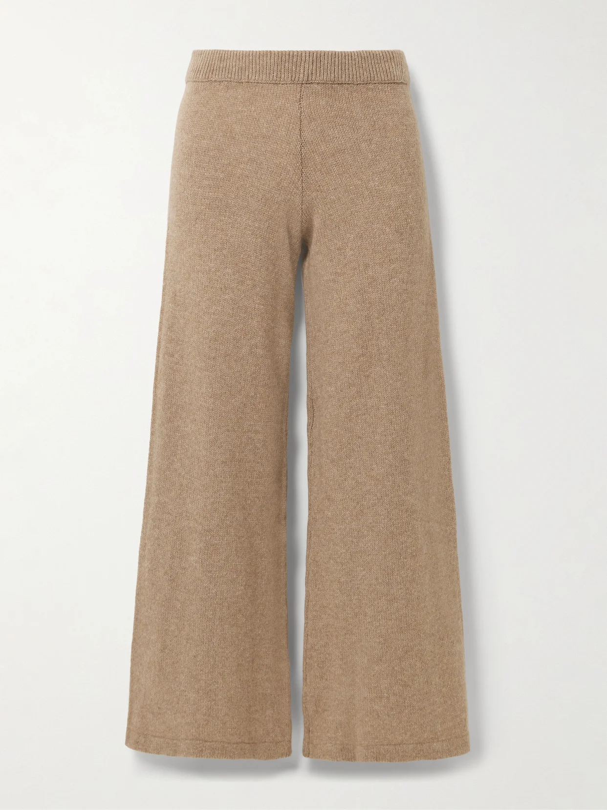 Zephyra Cashmere Wide-leg Pants - 1
