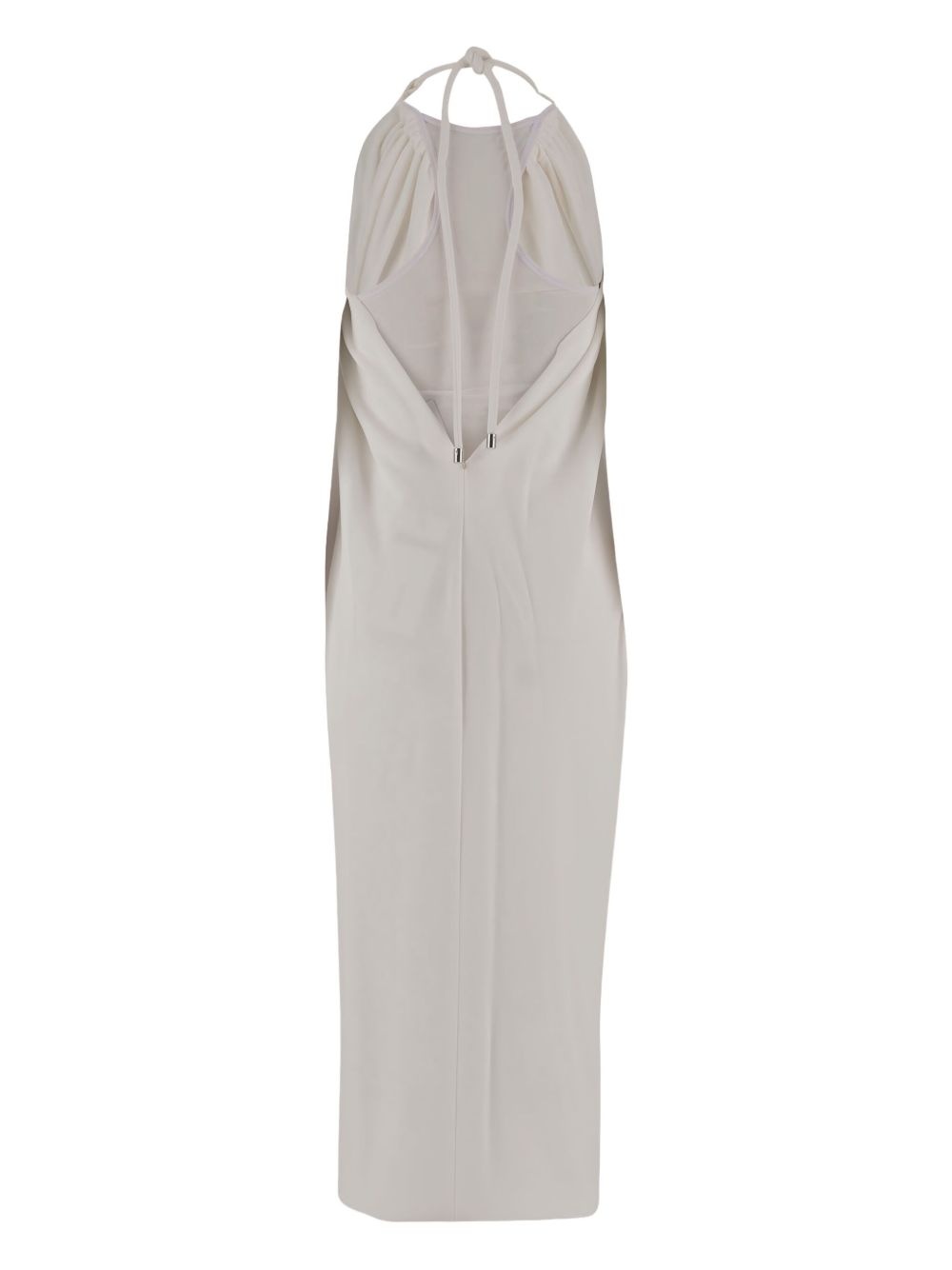 halterneck midi dress - 2