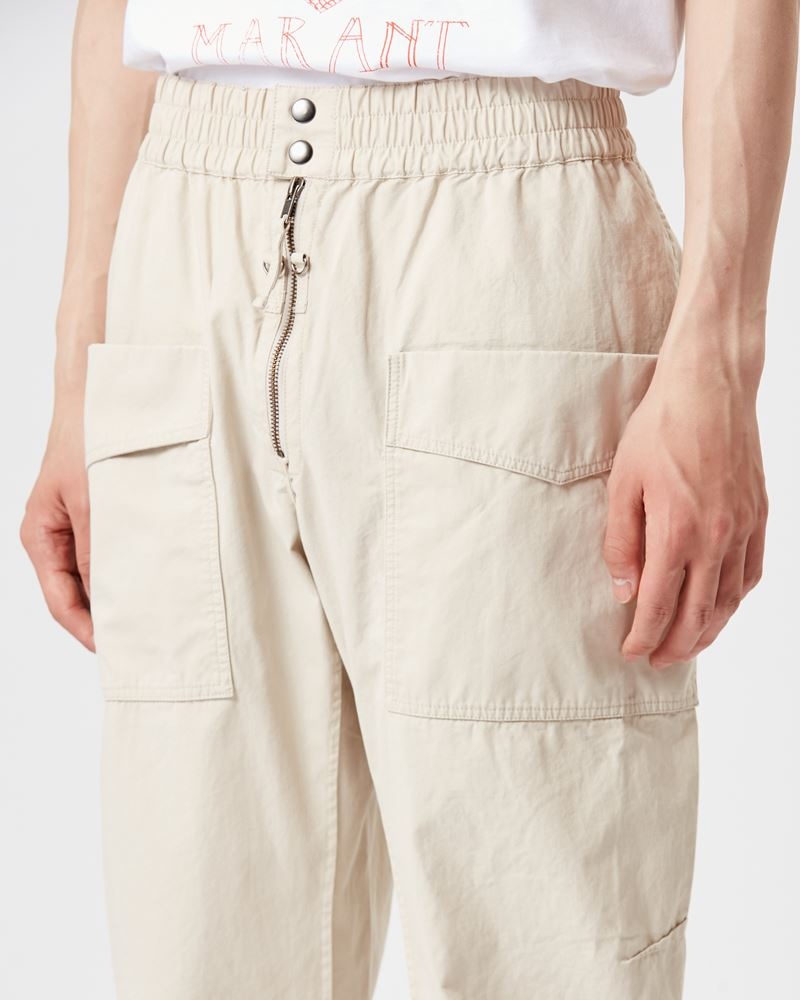 TILSENO COTTON TROUSERS - 3