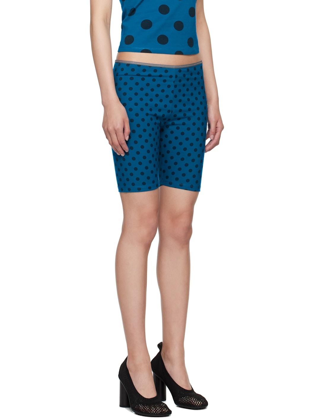 Blue & Navy Ines Shorts - 2