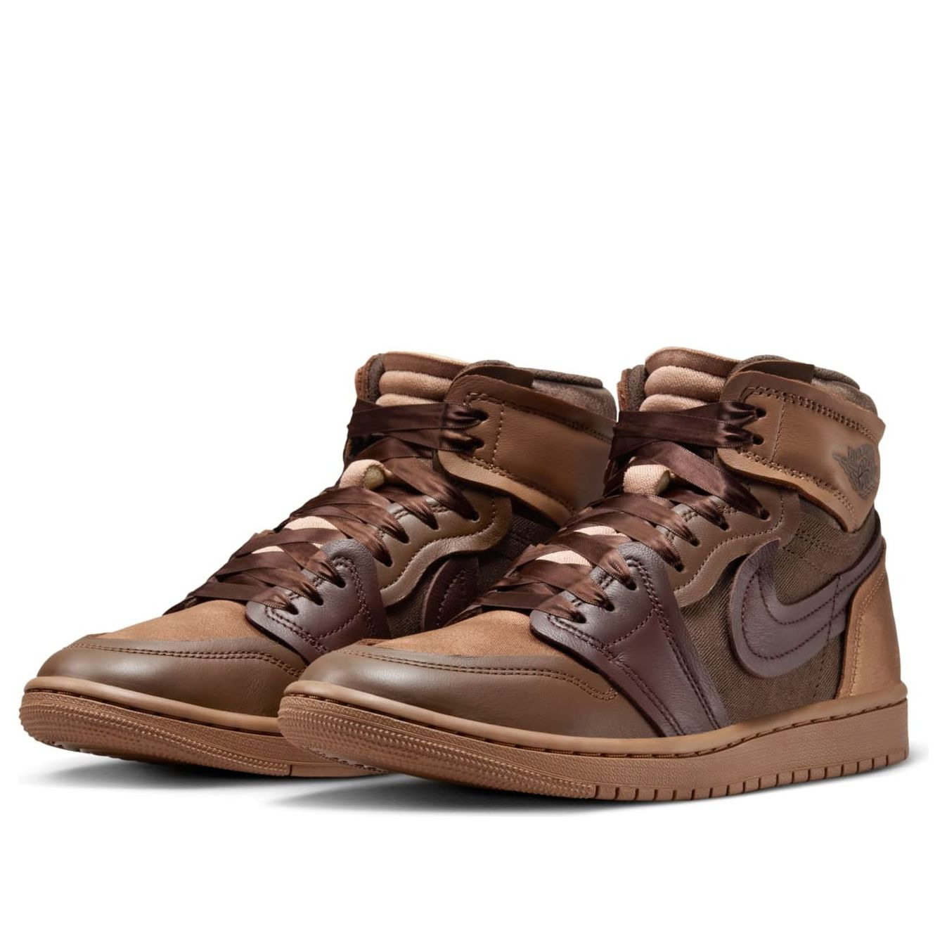 (WMNS) Air Jordan 1 High Method Of Make 'Archaeo Brown' FZ8779-200 - 3