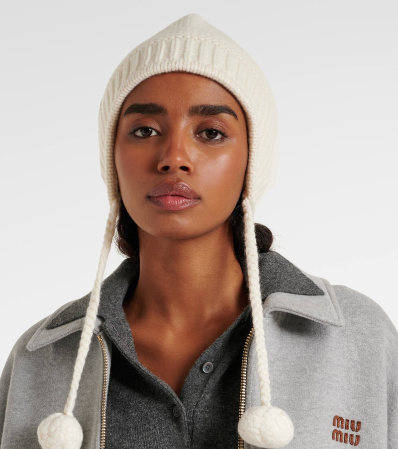Miu Miu Wool and cashmere beanie outlook