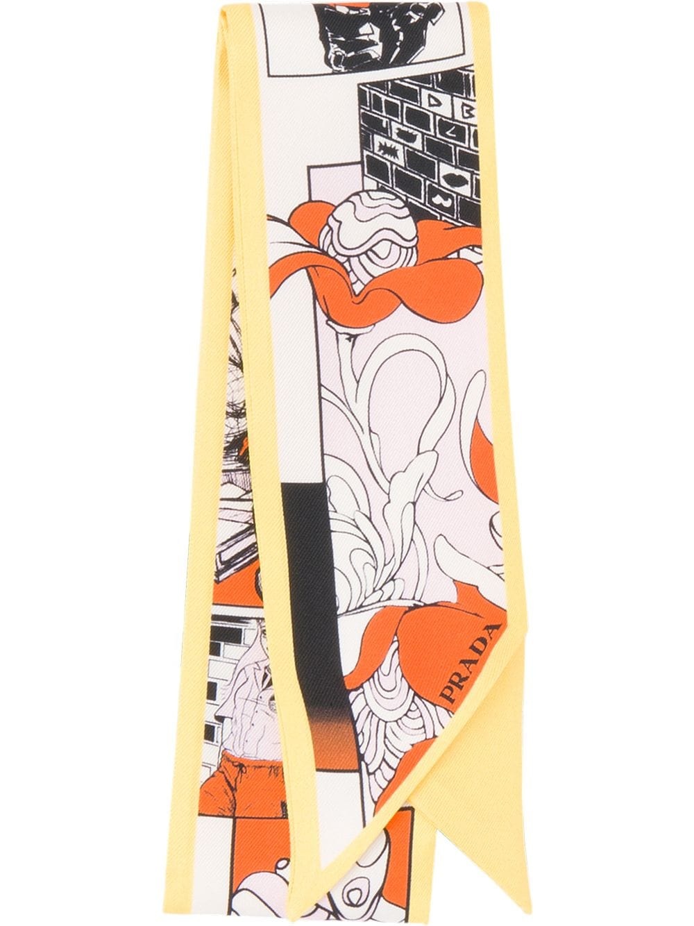 Comics print scarf - 1