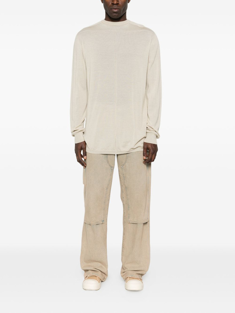 Rick Owens long-sleeve sweater outlook