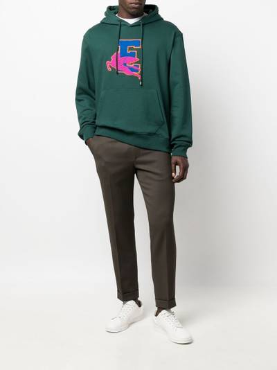 Etro logo print hoodie outlook