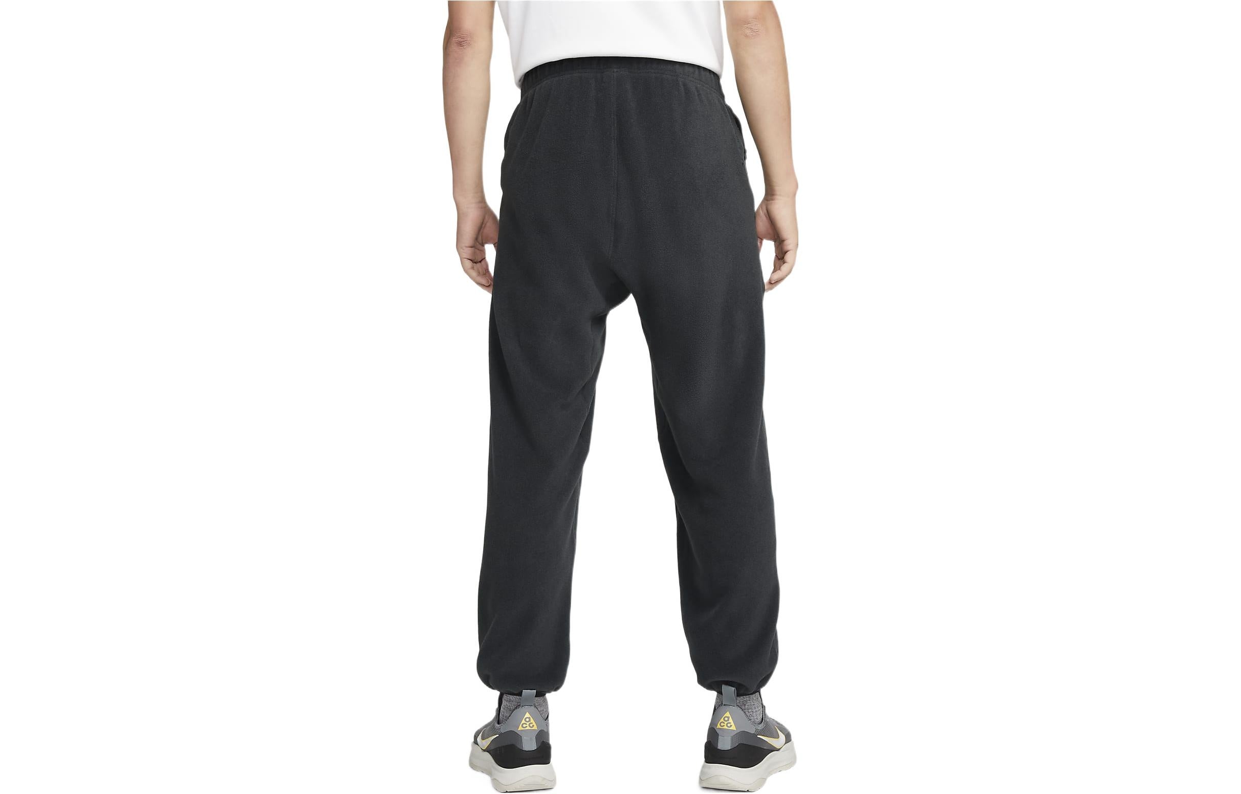 Men's Nike ACG Polartec Wolf Tree Casual Loose Fleece Running Sports Pants/Trousers/Joggers Black CV - 2