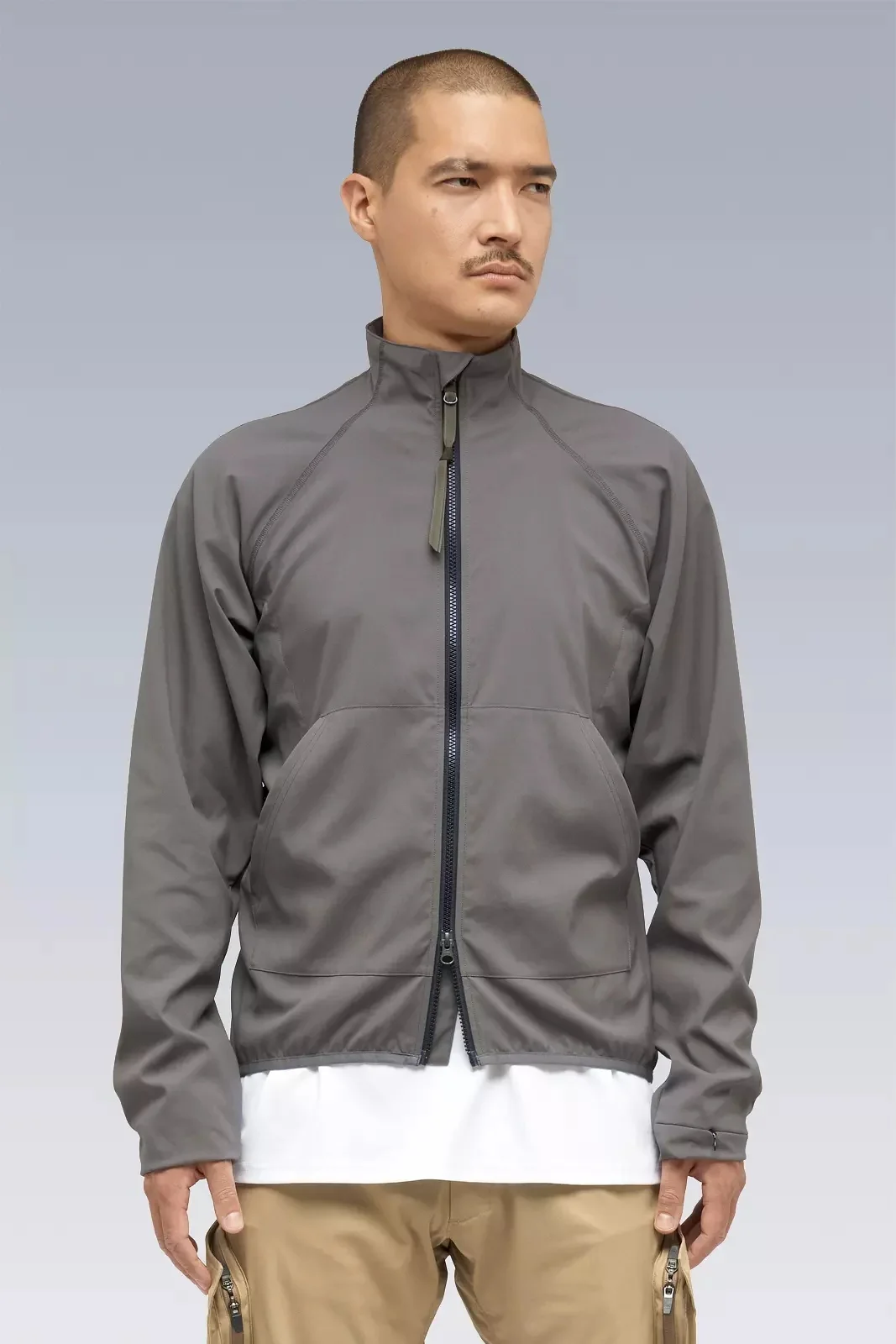 ACRONYM J97-M Nylon Stretch Contour Jacket Gray | REVERSIBLE