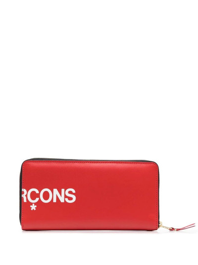 Comme Des Garçons logo-print purse outlook