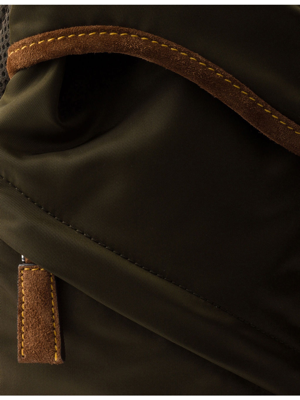 Re-Nylon Shell and Suede Backpack - 8